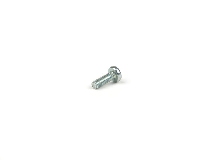 Schroef -DIN 7985- M4 x 12mm (gebruikt om klemplaat electrochoke, knipperlichten en knipperlichtlenzen Vespa PK XL2 te bevestigen)