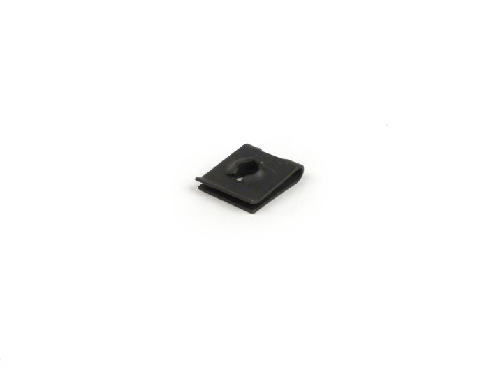 Sheet metal nut -PIAGGIO- Ø=4,8mm 12x15mm used for cylinder cover Vespa V50, PV125, ET3, PK S, PK XL