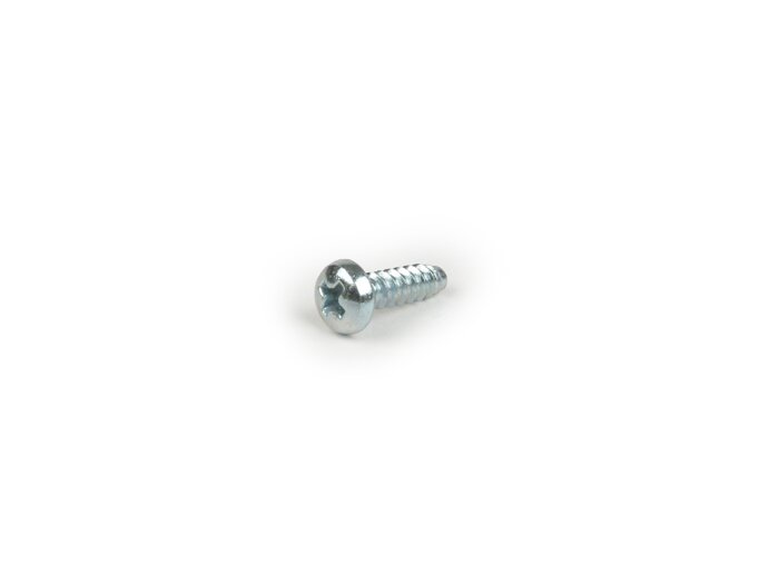 Vis à tôle -DIN 7981 F- 4,2x13mm - (pour fixer la descente de klaxon à la partie inférieure du châssis Vespa PK / PX / T5 125cc)