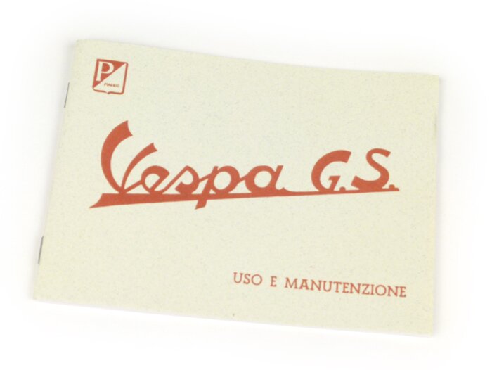 Manuel d’utilisation -VESPA- Vespa GS 150 (1955)