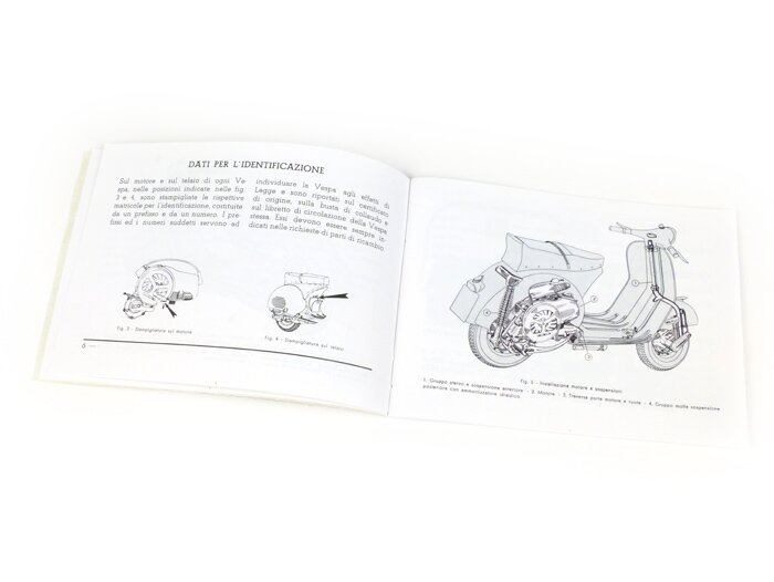 Manuel d’utilisation -VESPA- Vespa GS 150 (1955)