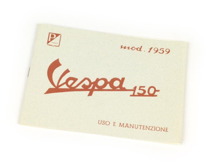 Panduan pemilik -VESPA- Vespa 150 (1959)