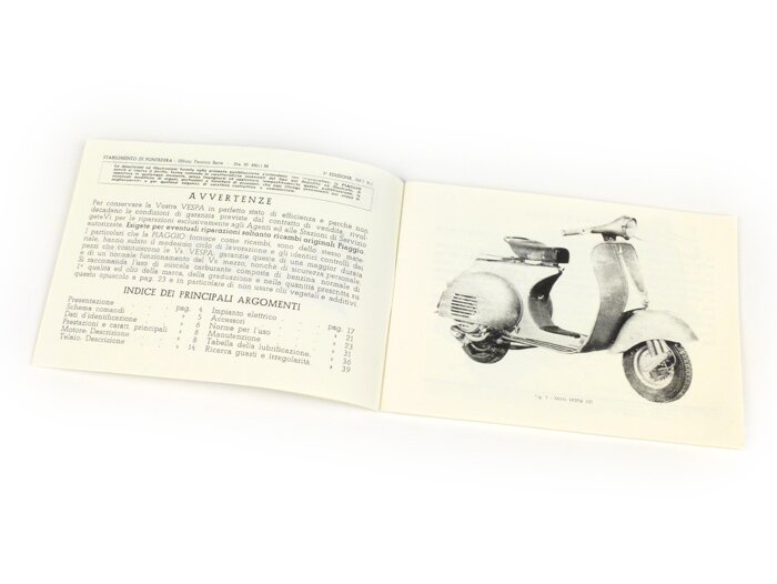 Panduan pemilik -VESPA- Vespa 150 (1959)