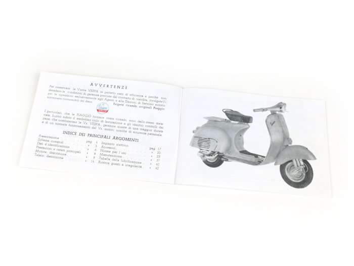 Gebruikershandleiding -VESPA- Vespa 125 (1963)