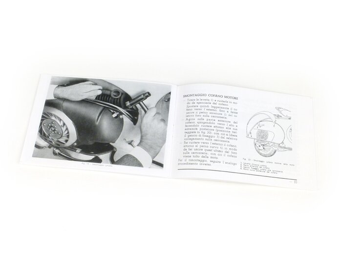 Gebruikershandleiding -VESPA- Vespa 125 (1963)