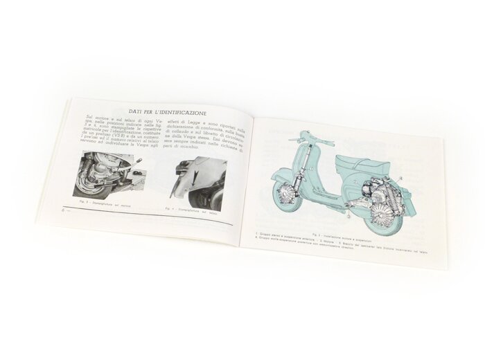 Gebruikershandleiding -VESPA- Vespa GS 160 (1962)