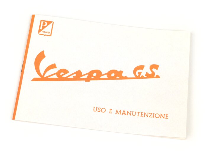 Gebruikershandleiding -VESPA- Vespa GS 160 (1963)