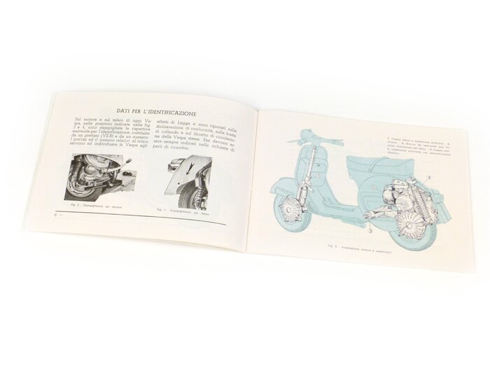 Gebruikershandleiding -VESPA- Vespa GS 160 (1963)