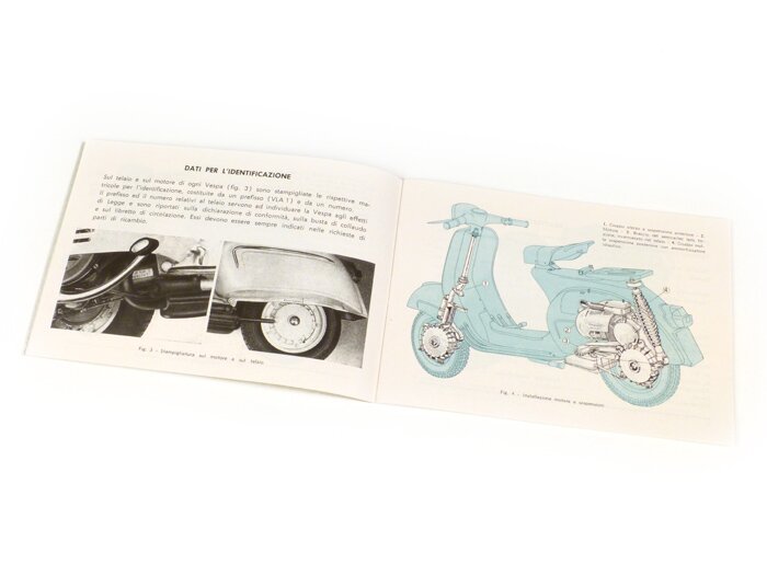 Gebruikershandleiding -VESPA- Vespa GL (1963)