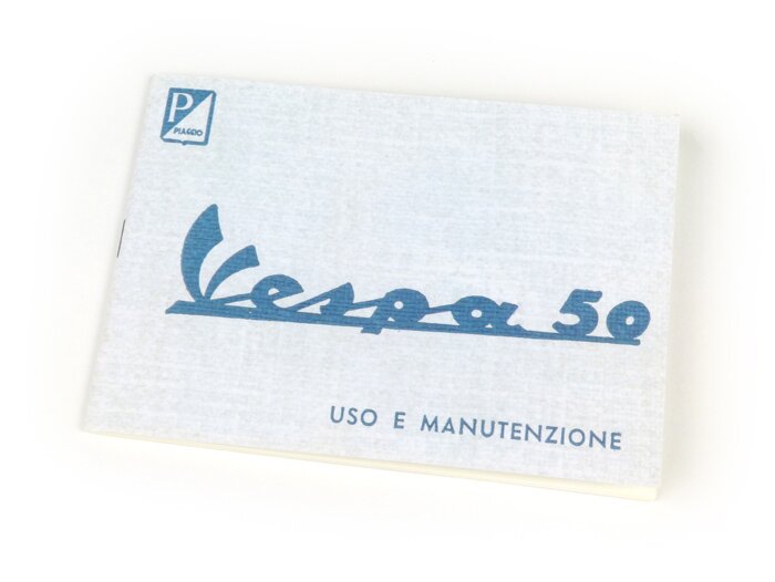 Gebruikershandleiding -VESPA- Vespa 50 (1963)