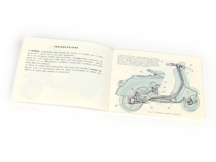 Gebruikershandleiding -VESPA- Vespa 50 (1963)