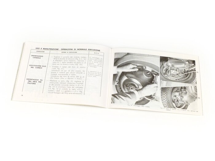 Manuale d'uso -VESPA- Vespa 90 Super Sprint (1965)