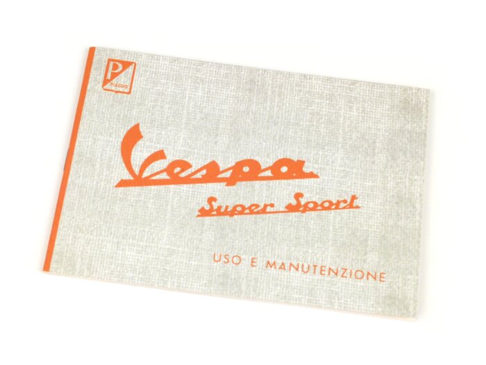 Manuale d'uso -VESPA- Vespa 180 Super Sport (1965)
