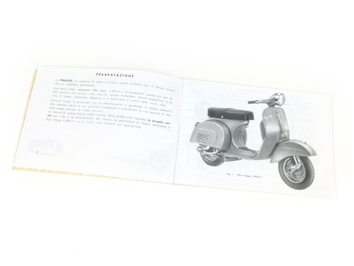 Gebruikershandleiding -VESPA- Vespa Rally 180