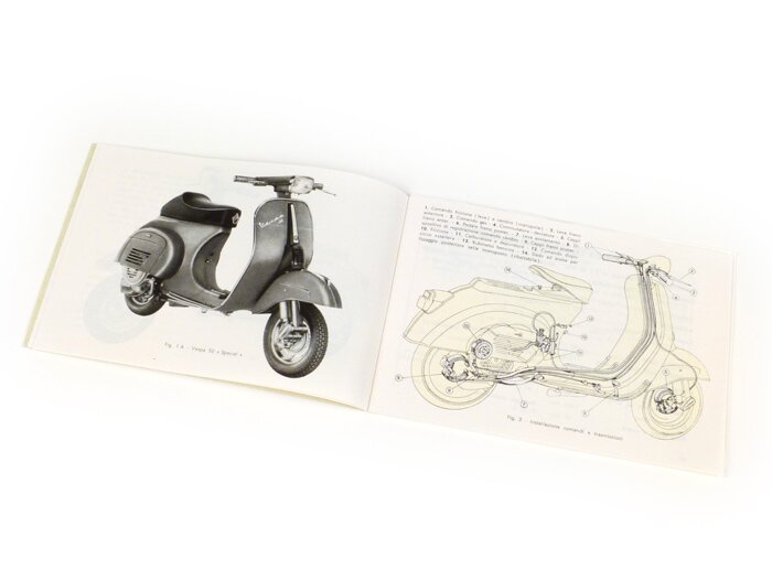 Manuale d'uso -VESPA- Vespa 50 Special (1a serie)