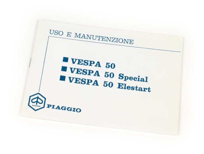 Manuel d’utilisation -VESPA- Vespa 50 Special (2ème série), 50 Elestart