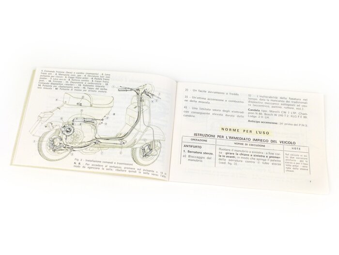 Manuel d’utilisation -VESPA- Vespa Rally 200