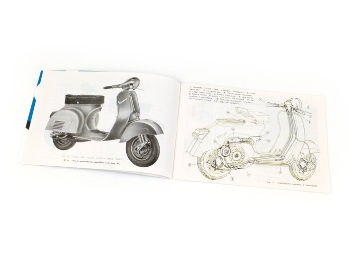 Gebruikershandleiding -VESPA- Vespa Sprint Veloce, TS (1975)