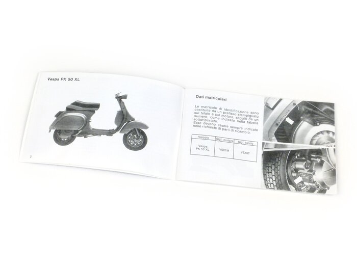 Manuale d'uso -VESPA- Vespa PK 50 XL