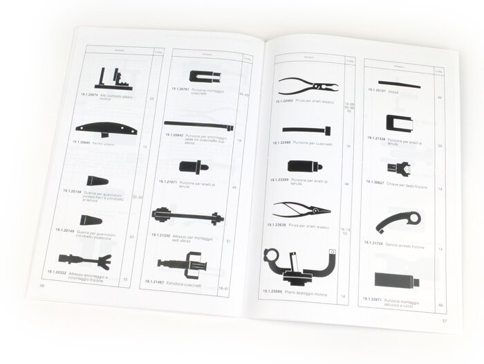 Werkplaatshandboek -VESPA- Vespa Cosa 125 L-LX, Cosa 150 L-LX, Cosa 200 L-LX,