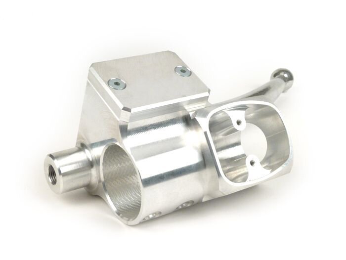 Rempompset, lichtschakelaarhuis -MMW Two in One- Lambretta LIS, SX, TV (serie 3), DL, GP (Italiaans) - aluminium