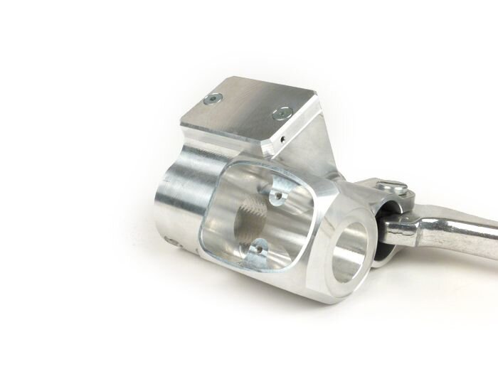 Rempompset, lichtschakelaarhuis -MMW Two in One- Lambretta LIS, SX, TV (serie 3), DL, GP (Italiaans) - aluminium
