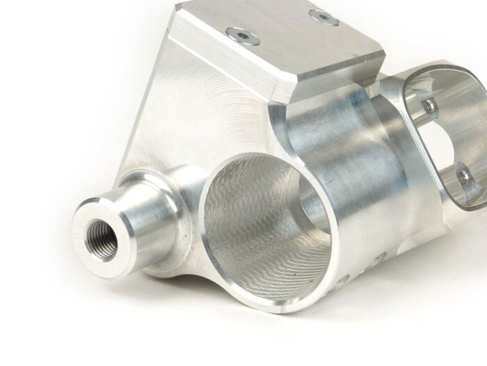 Rempompset, lichtschakelaarhuis -MMW Two in One- Lambretta LIS, SX, TV (serie 3), DL, GP (Italiaans) - aluminium