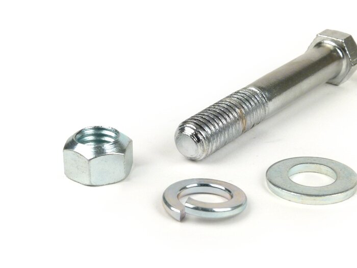 Balhoofdbout -CIF M10 x 65- Vespa VNB, VBB, VB1, VBA - lange versie voor spiegelbeugel