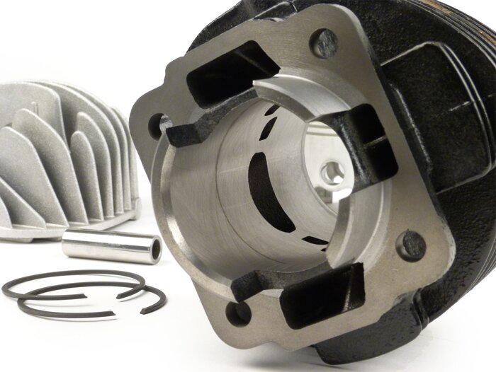 Zylinder -POLINI 75 ccm Racing- Vespa V50 (1. Serie - Zylinderfuß Ø=56,8mm)