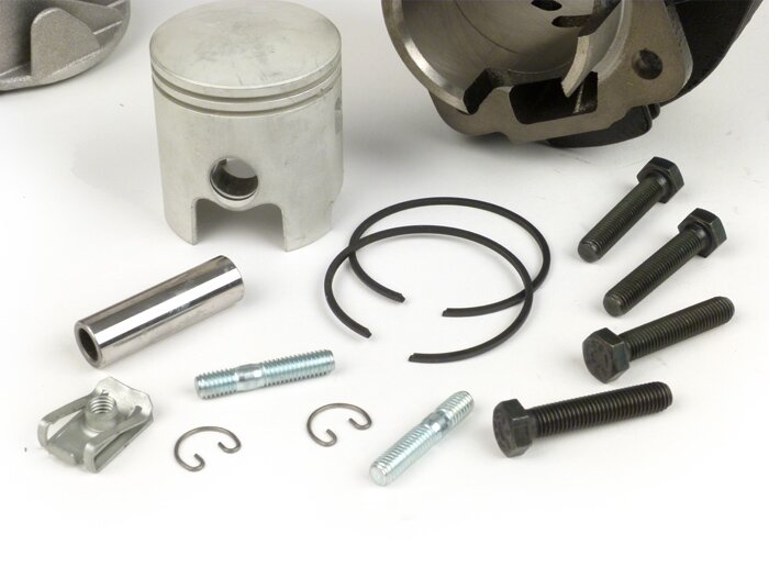 Zylinder -POLINI 75 ccm Racing- Vespa V50 (1. Serie - Zylinderfuß Ø=56,8mm)