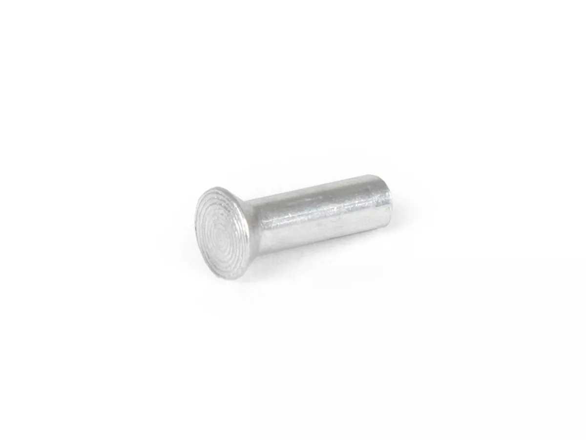 Aluminium paku keling countersunk untuk strip tapak -KUALITAS OEM- Vespa V50, PV125, ET3, PK, PX, Sprint, Rally - Ø = 3mm l = 10mm