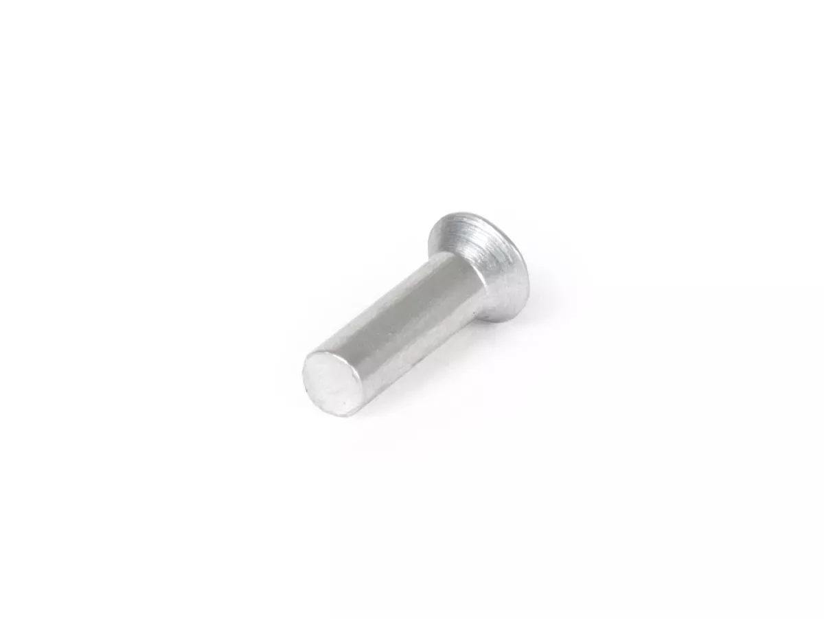 Aluminium paku keling countersunk untuk strip tapak -KUALITAS OEM, ukuran besar- Vespa V50, PV125, ET3, PK, PX, Sprint, Rally - Ø = 4mm l = 14mm