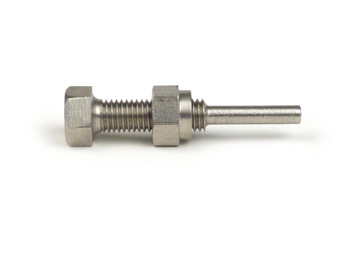 Sekrup penyetelan kecepatan idle -KUALITAS OEM Dellorto UB23- Vespa GS 150 / GS3 (VS1T, VS2T, VS3T, VS4T, VS5T)