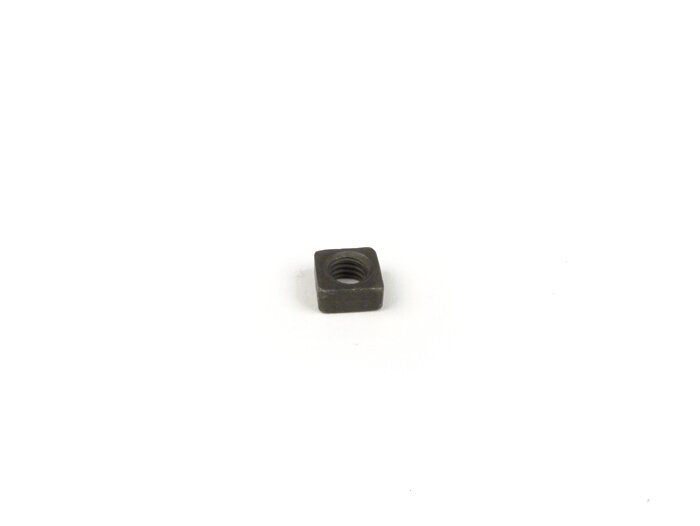 Tuerca cuadrada -DIN 557- M5 - utilizada para la abrazadera del filtro de aire Vespa V50, V90, PV125, ET3, PK, Piaggio Ciao, Bravo, SI