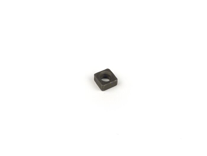 Tuerca cuadrada -DIN 557- M5 - utilizada para la abrazadera del filtro de aire Vespa V50, V90, PV125, ET3, PK, Piaggio Ciao, Bravo, SI