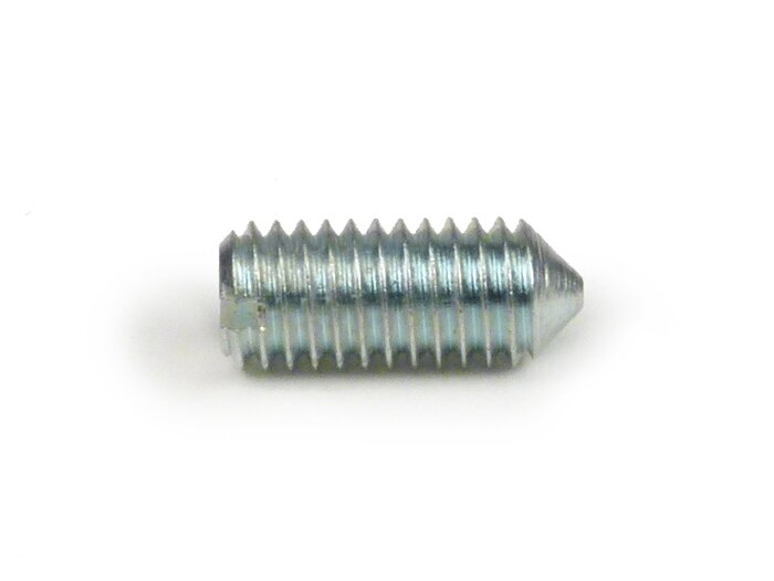 Tornillo prisionero -DIN 553- M5 x 12mm - adecuado para tubo Pascoli monoranurado