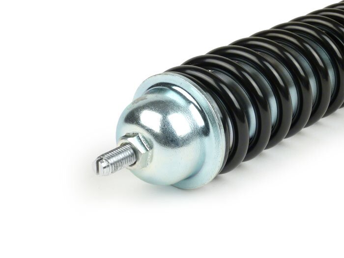 Bakre stötdämpare -OEM KVALITET, 330 mm- Vespa PX80, PX125, PX150, PX200, T5 125cc, Rally180 (VSD1T), Rally200 (VSE1T), Sprint150 (VLB1T), TS125 (VNL3T), GT125 (VNL2T), GTR125 (VNL2T)