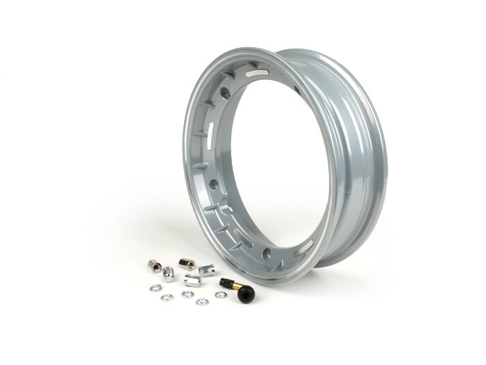 Wheel rim -FA ITALIA Sport tubeless 2.50-10 inch, aluminium-  Vespa (Cosa/SKR type) - silver