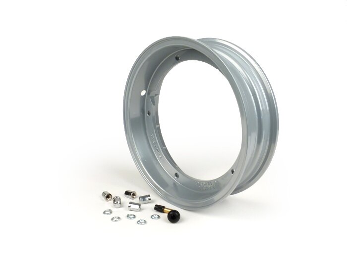 Wheel rim -FA ITALIA Sport tubeless 2.50-10 inch, aluminium-  Vespa (Cosa/SKR type) - silver