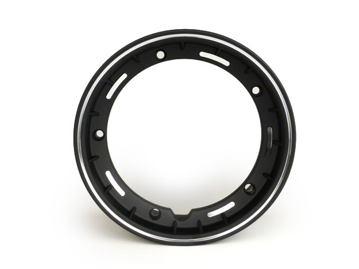 Cerchio -FA ITALIA tubeless 2.50-10 pollici in alluminio- Vespa (tipo Cosa / SKR) - nero