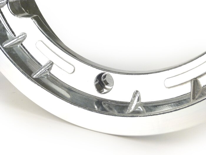 Wheel rim -FA ITALIA Sport tubeless 2.50-10 inch, aluminium-  Vespa (Cosa/SKR type) - aluminium, polished