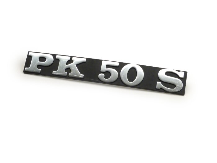 Badge side panel  -VESPA- PK50 S - Vespa PK50 S, PK50 S Automatic