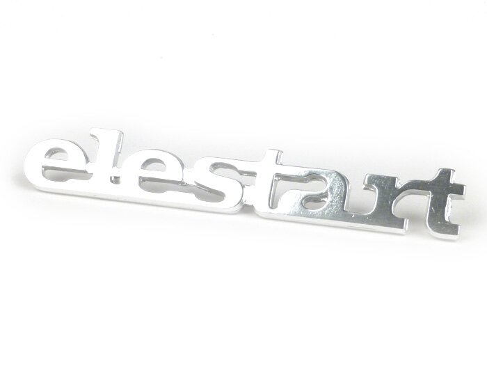 Badge side panel -VESPA- Elestart - Vespa PK50 S, PK80 S