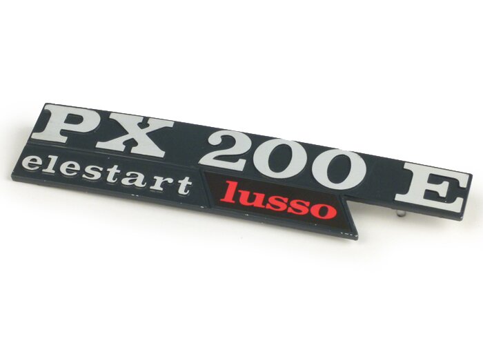 Zijklep belettering -OEM KWALITEIT- Vespa PX200 E Lusso Elestart- Vespa PX200 (bouwjaar 1984-1997)