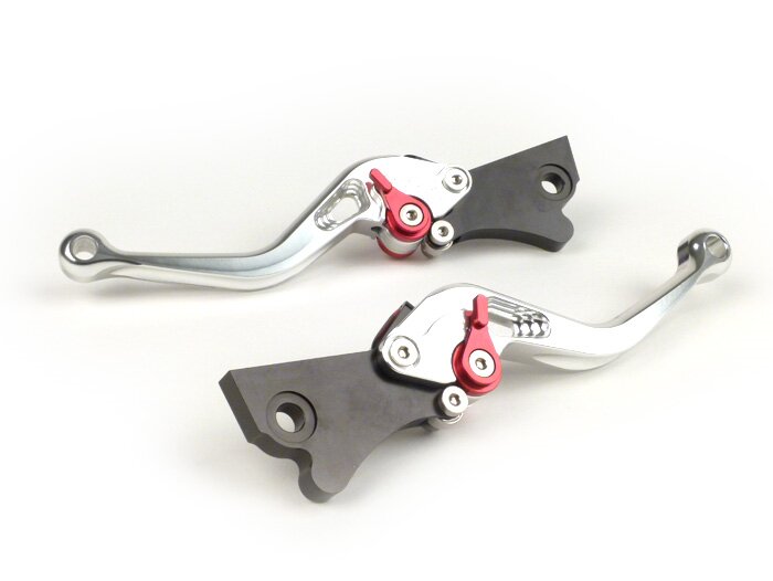Remhendelset -PM TUNING Sport, verstelbaar- Vespa GT, GTL, GTS 125-300 - Zilver