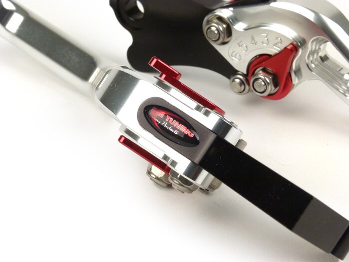 Remhendelset -PM TUNING Sport, verstelbaar- Vespa GT, GTL, GTS 125-300 - Zilver