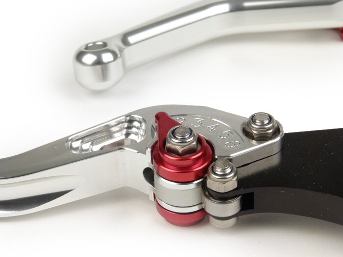 Remhendelset -PM TUNING Sport, verstelbaar- Vespa GT, GTL, GTS 125-300 - Zilver