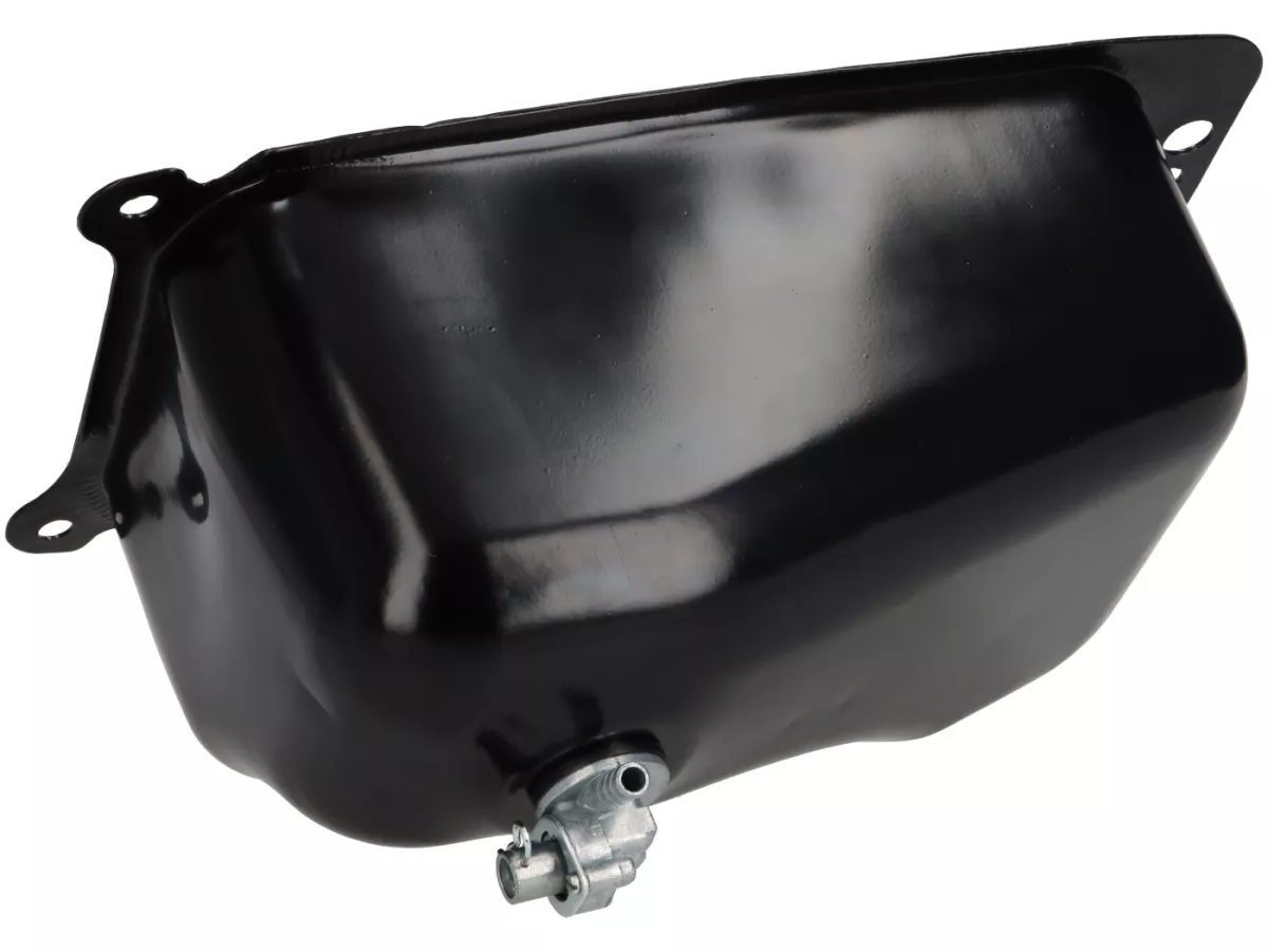 Set tangki bahan bakar dengan keran bensin dan selang -KUALITAS OEM- Vespa PK S, PK XL, PK XL2, PK HP - untuk kendaraan dengan/tanpa pengukur bahan bakar