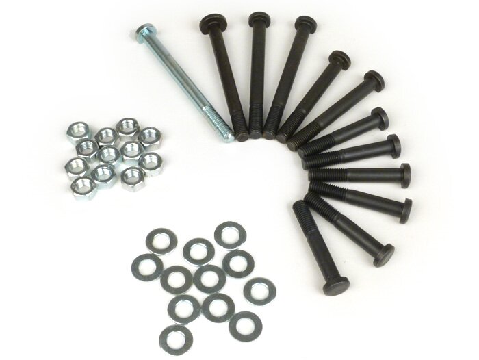Set baut casing mesin - Set baut mesin - Set baut mesin - KUALITAS OEM - Vespa V50, V90, PV125, ET3, PK S, PK XL, PK XL2 - 12 baut