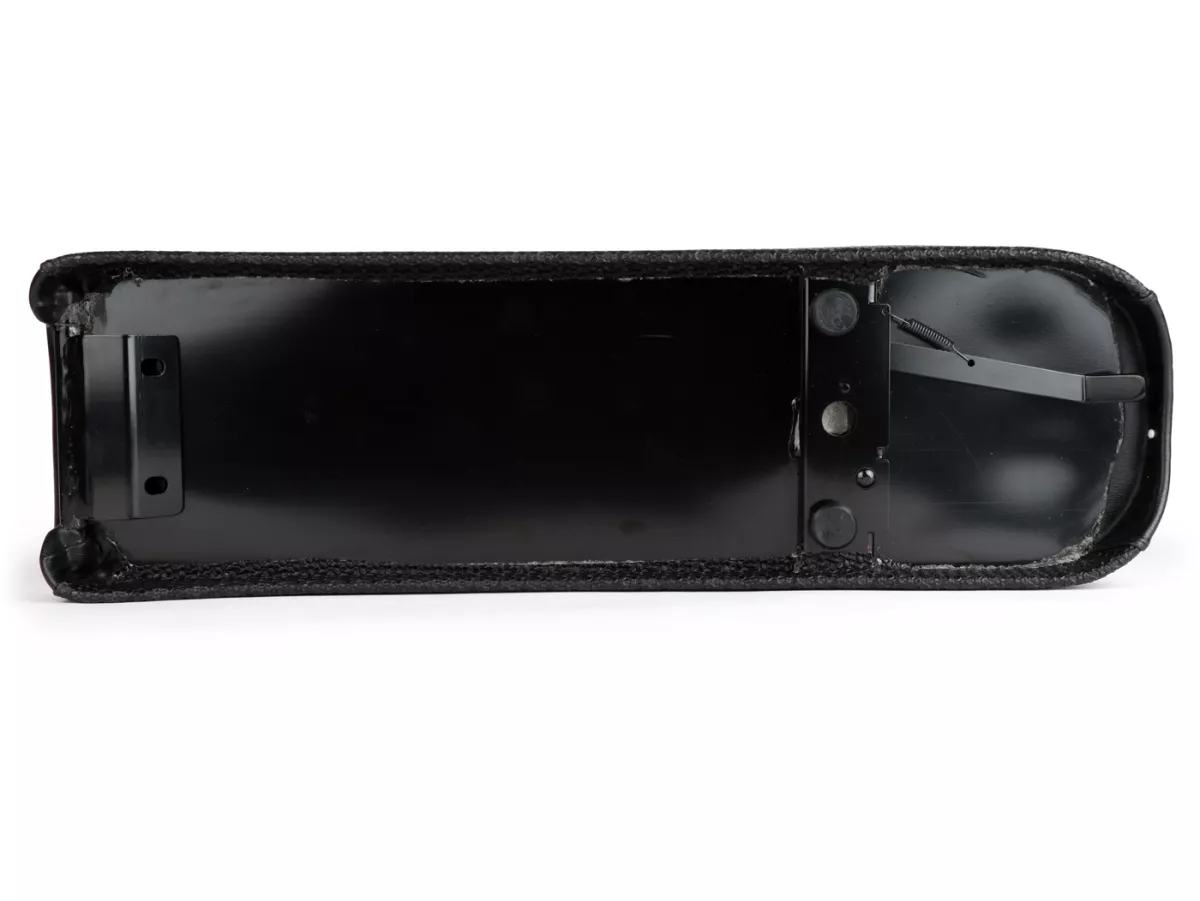 Seat -SELLERIA TREZZI- Lambretta series 1 -3 black - waffle sides